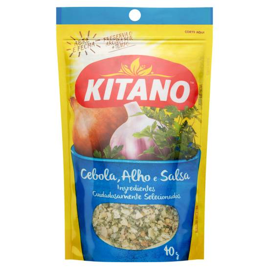 Kitano cebola, alho e salsa desidratados (40 g)