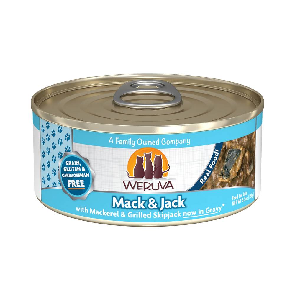 Weruva Classics Wet Cat Food, Mack & Jack (156 g)