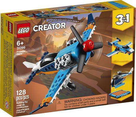 LEGO Creator in Propeller Plane 31099