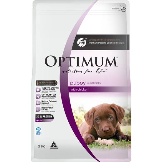Optimum Puppy Dry Dog Food 3kg