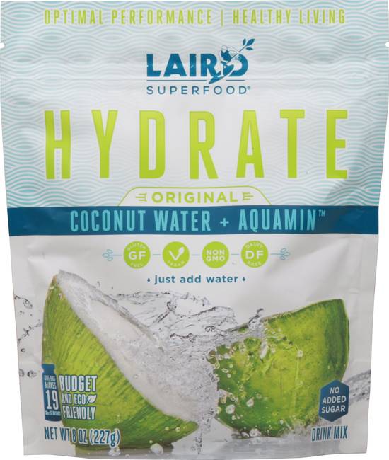 Laird Superfood Hydrate Original Coconut Water Mix (8 oz)