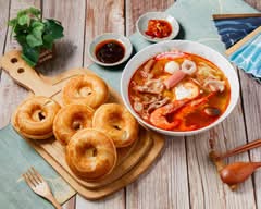 唐寶鍋燒麵 現烤甜甜圈