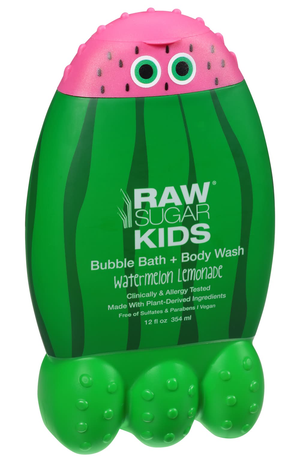 Raw Sugar Kids Watermelon Lemonade Bubble Bath + Body Wash (12 fl oz)
