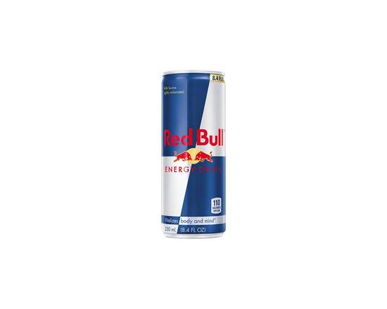 Order Red Bull Energy Drink 8.4oz food online from Chevron Extramile store, Everett on bringmethat.com