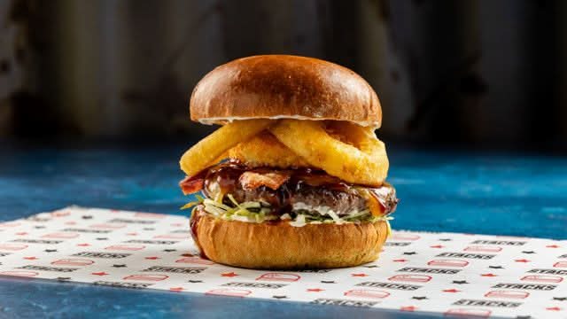 Hickory BBQ Stack Burger