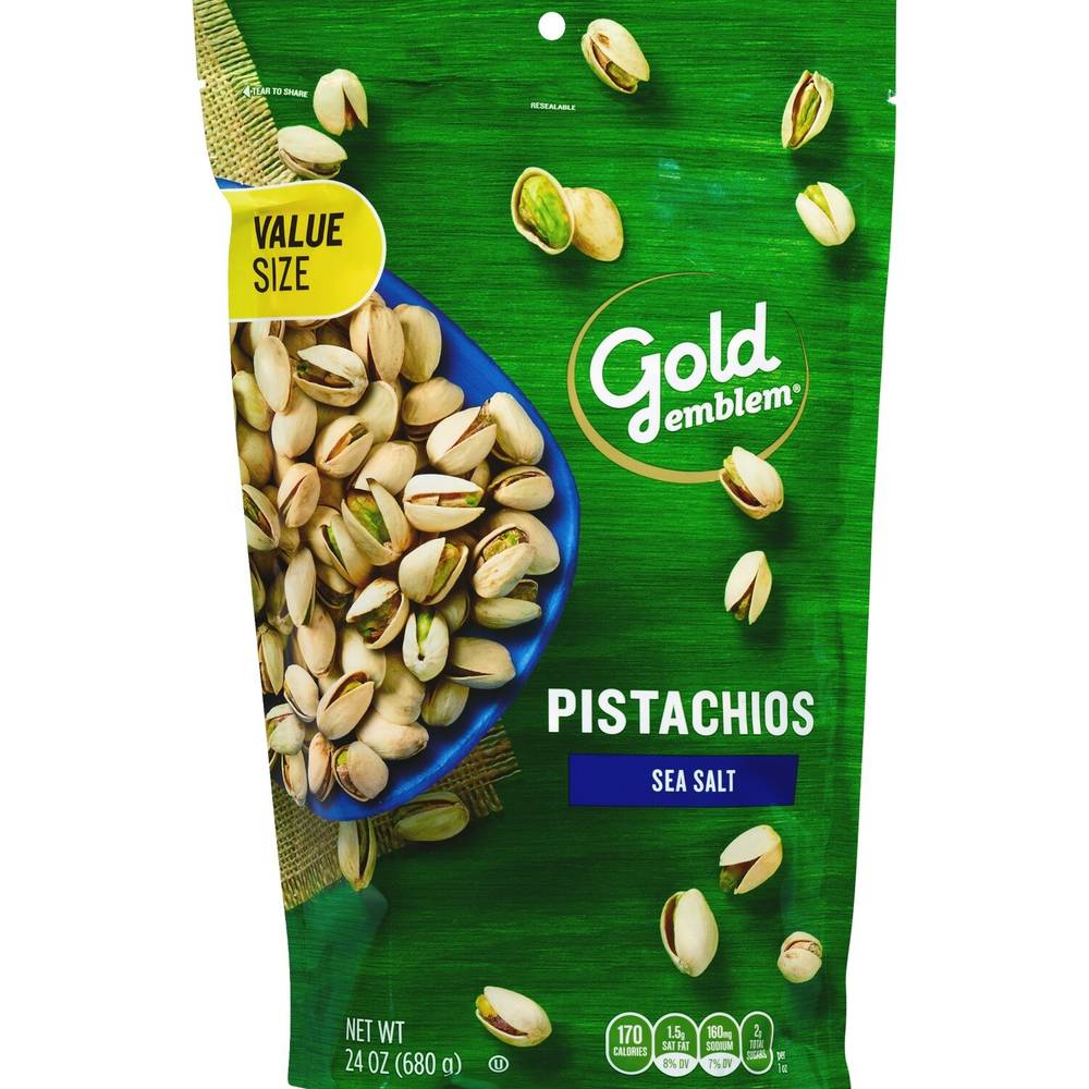 Gold Emblem Pistachios (sea salt)