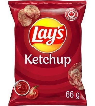 Lay's Potato Chips, Ketchup (66 g)