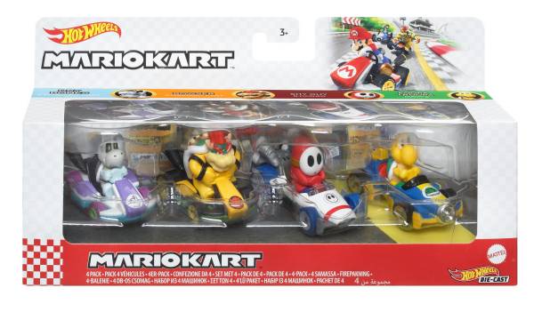 Hot Wheels® Mario Kart 4-PK Assortment