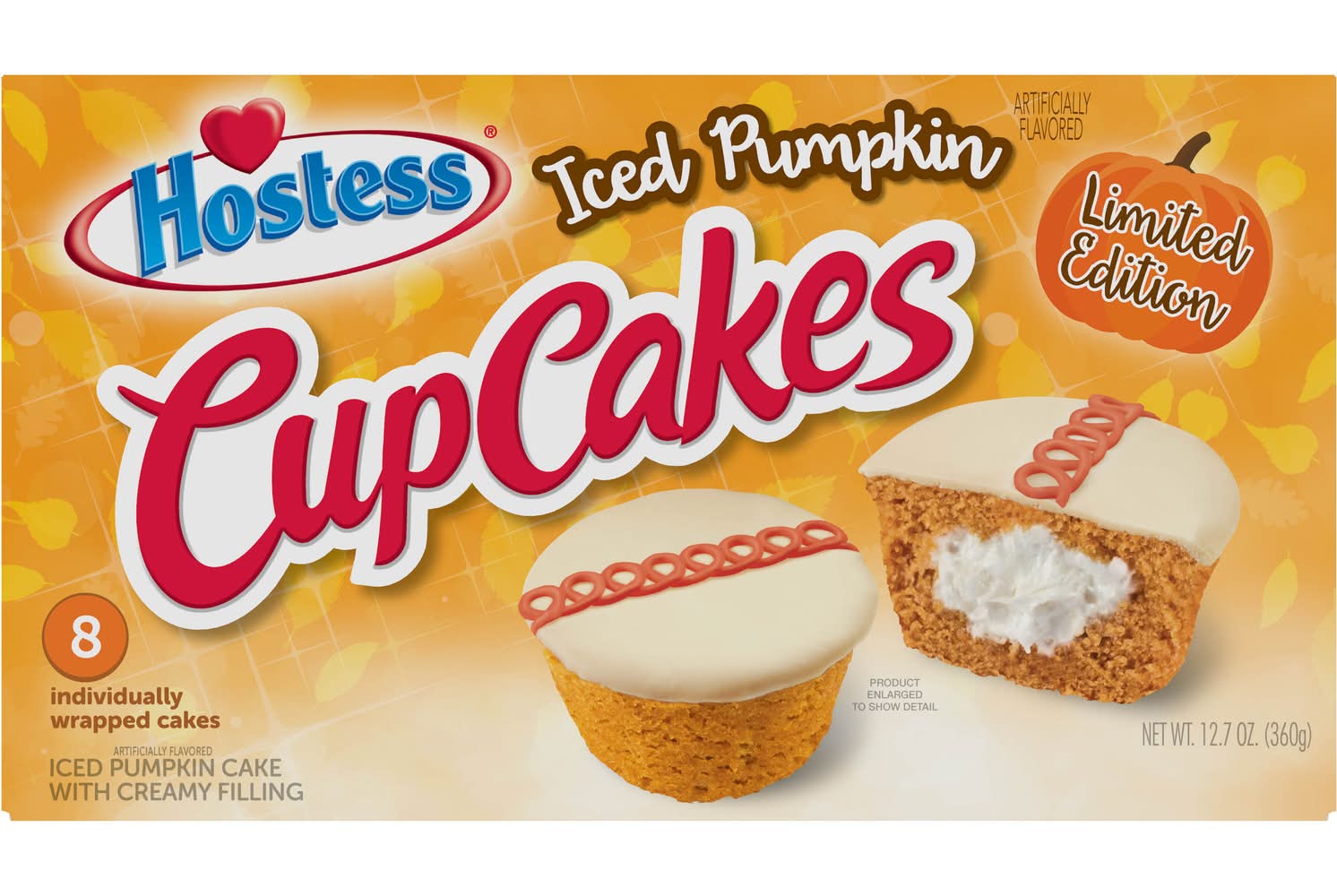 Hostess Pumpkin Spice Cupcakes (12.7 oz)