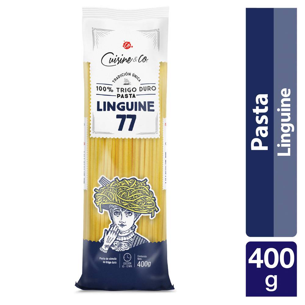 Cuisine & co tallarines linguine (bolsa 400 g)