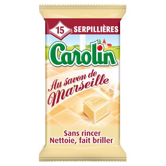 Carolin - Serpillères au savon de Marseille