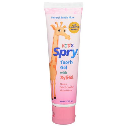 Spry Natural Bubble Gum Tooth Gel