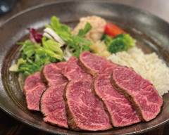 お家で食べる炭火焼肉　炭火と肉と麦飯と　charcoal grilled meat "Charcoal, Meat, and Barley rice"