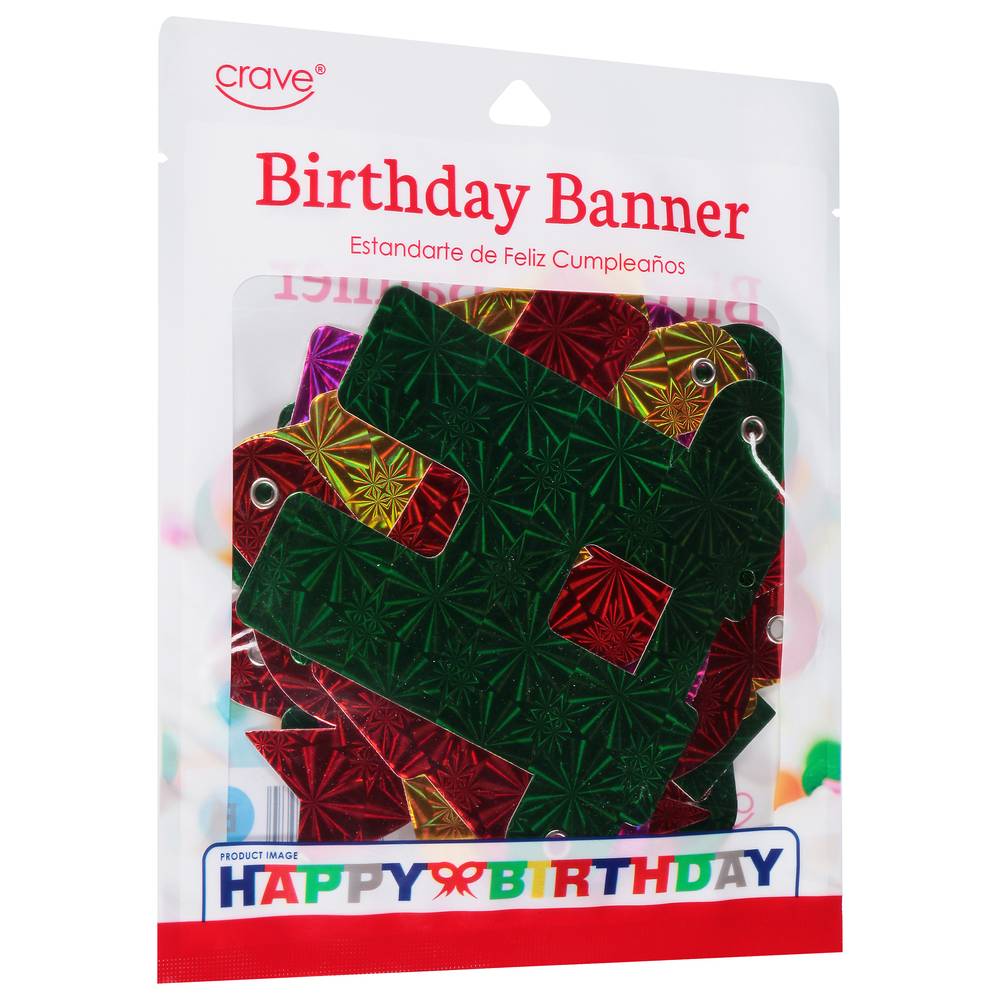 Good Living Birthday Banner (1 ct)