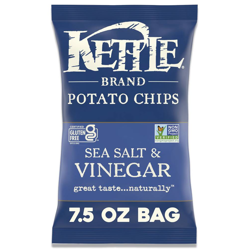 Kettle Brand Sea Salt and Vinegar Potato Chips (7.5 oz)