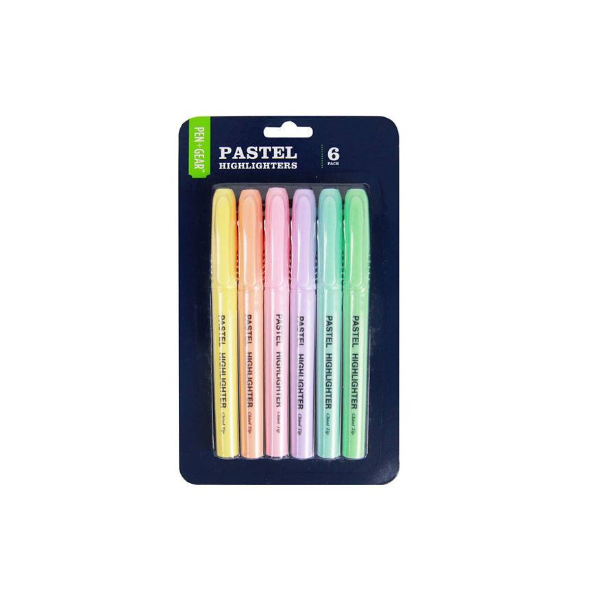 Pen+Gear Pastel Highlighters (6 pack)