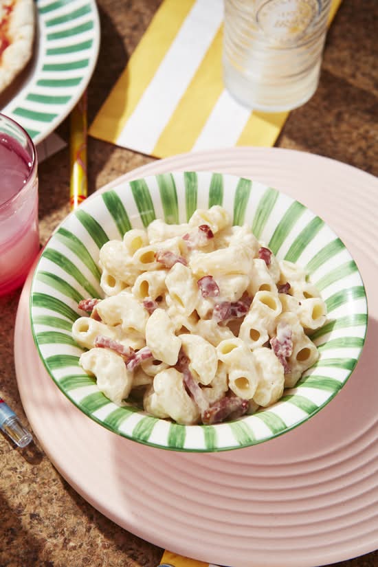 Creamy cheesy carbonara