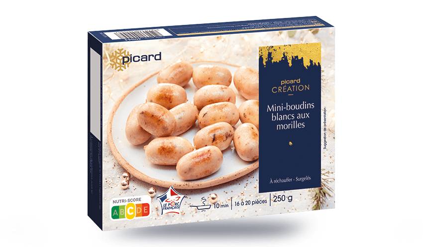 Mini boudins blancs aux morilles, 16 à 20 pièces