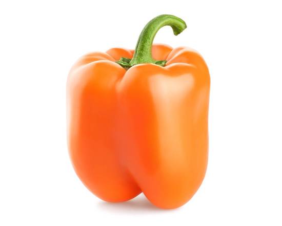 Organic Orange Bell Pepper (1 bell pepper)