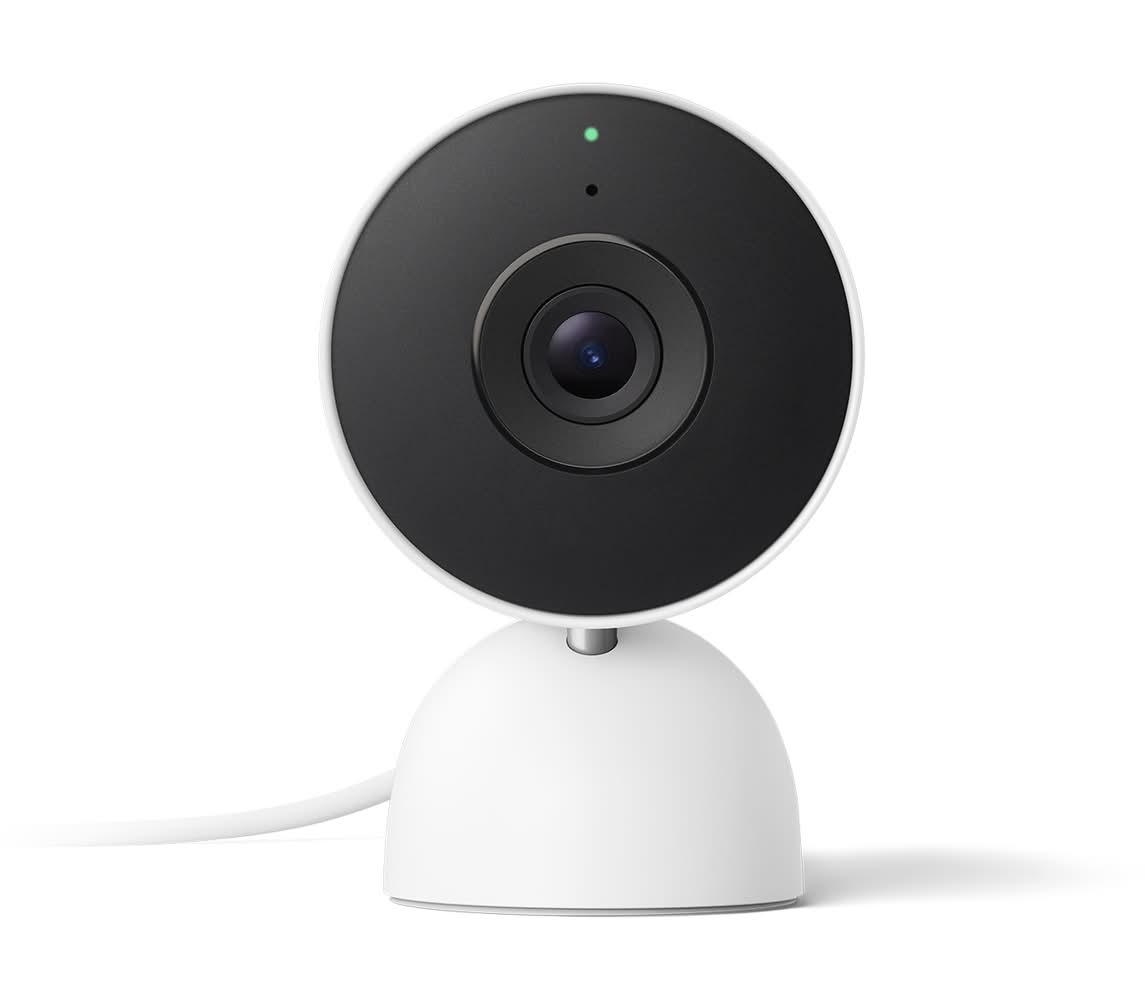 Google Nest Cam Indoor (wired, 3rd gen) - Snow