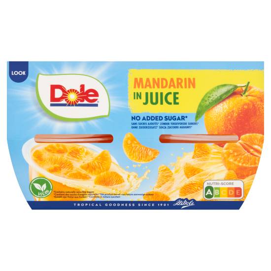 Dole Fruit in Juice Mandarins (4ct)