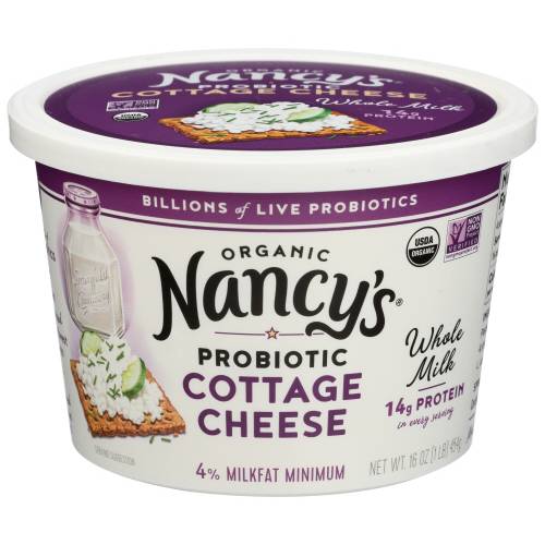 Nancy's Organic Whole Milk Cottage Cheese