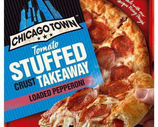 Chicago Town Takeaway Pepperoni Stuffed Crust 645g
