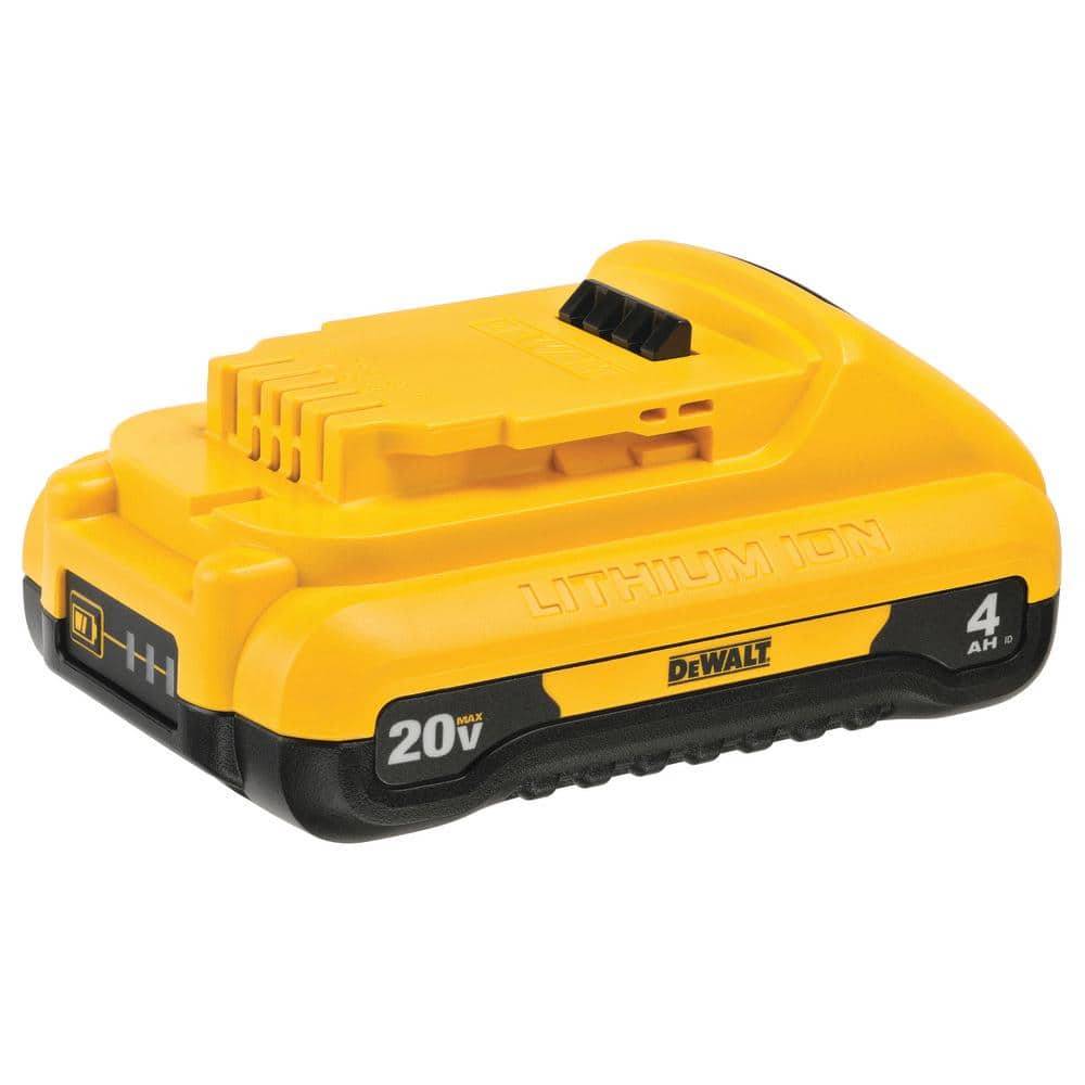 Dewalt 20V Max Compact Lithium-Ion 4.0Ah Battery Pack