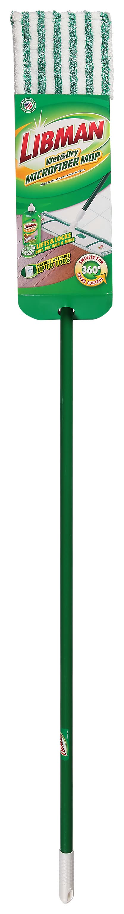 Libman Wet & Dry Microfiber Mop (1.2 lbs)