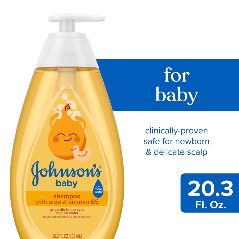 Johnson's Baby Shampoo With Gentle Tear-Free Formula (20.3 fl oz)