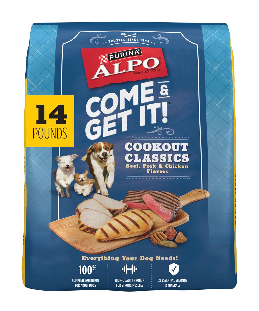 ALPO Purina Come & Get It! Classics Adult Dry Dog Food (14 lbs)