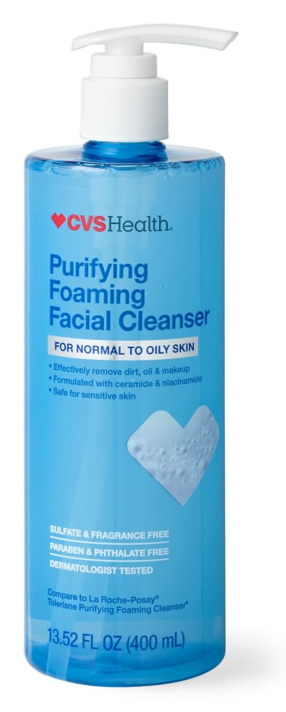 CVS Health Purifying Foaming Facial Cleanser For Normal To Oily Skin (13.52 fl oz)