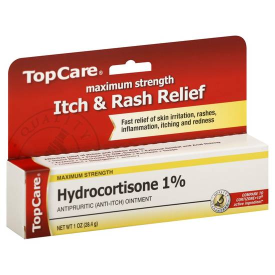 Topcare Hydrocortisone 1% Maximum Strength