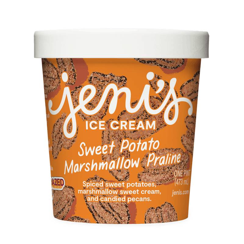 Sweet Potato Marshmallow Praline Pint