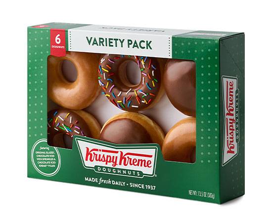 Krispy Kreme® ½ Dozen Variety Doughnuts