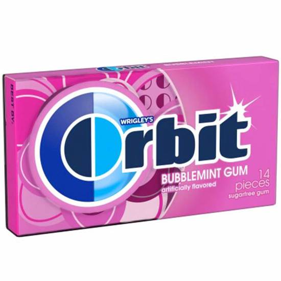 Wrigley's orbit bubblemint, 14-count
