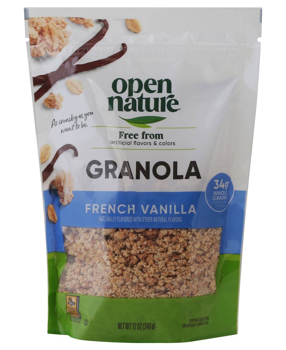 Open Nature Granola, French Vanilla (12 oz)