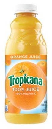 Tropicana Orange Juice 32oz Bottle