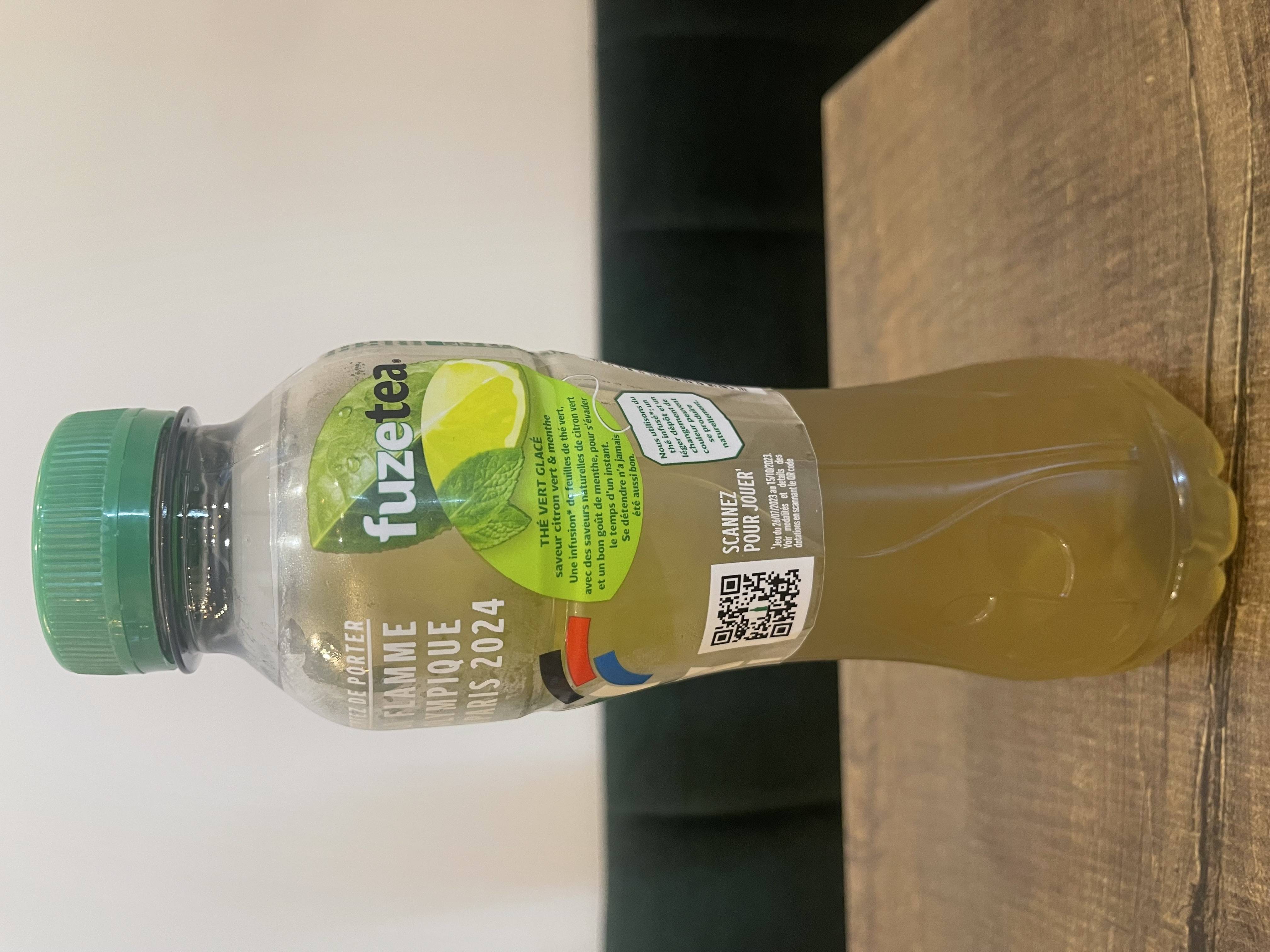 FUZE TEA CITRON VERT MENTHE
