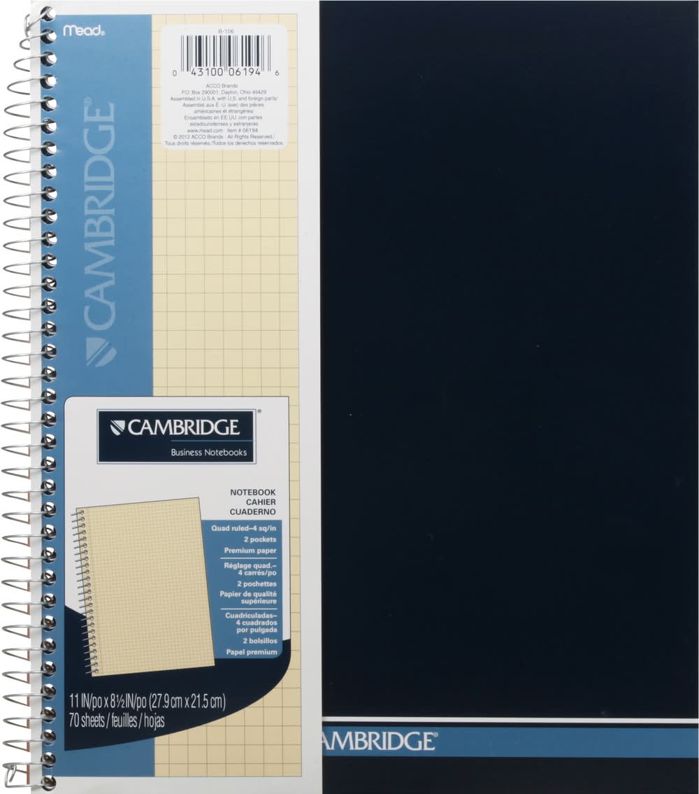 Mead Business Notebook