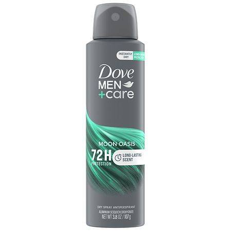 Dove Men+Care Dry Spray Antiperspirant Deodorant Moon Oasis - 3.8 oz