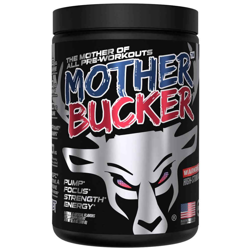 Bucked Up Mother Bucker Pre-Workout Powder (13.8 oz)