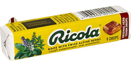 Ricola Cough Drops 9 count
