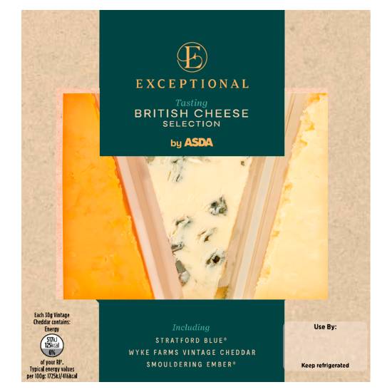 ASDA Tasting British Cheese Selection (155g)