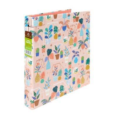 Greenroom Round Ring Binder Plant Terrariums, 1 In