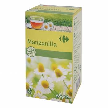 Manzanilla en bolsitas Carrefour 50 ud.