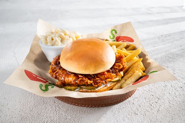 Honey-Chipotle Big Crispy Chicken Sandwich
