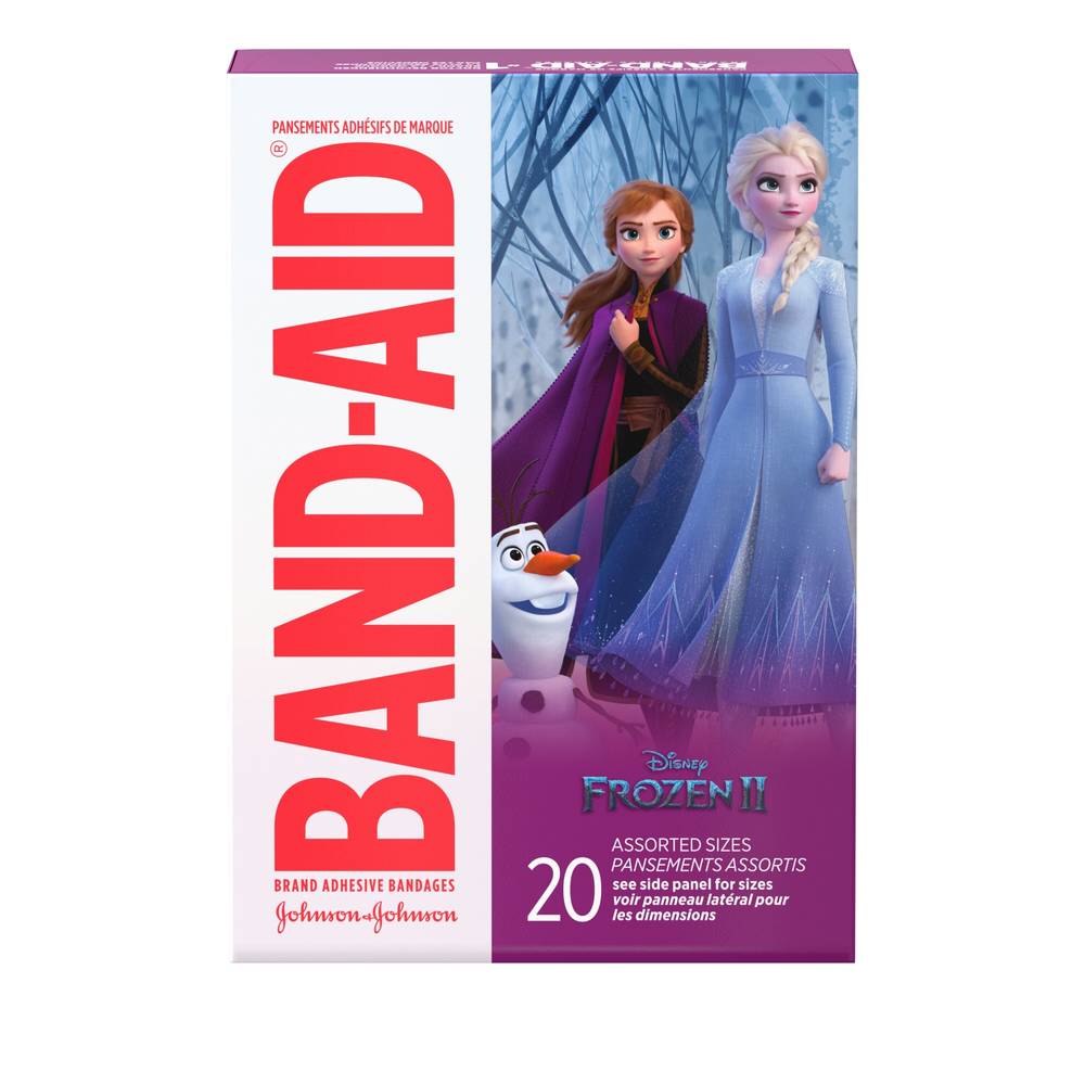 Band-Aid Brand Adhesive Bandages, Disney Encanto, Assorted Sizes, 20 Ct