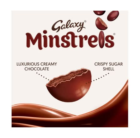 Galaxy Minstrels Milk Chocolate Buttons Pouch (125g)