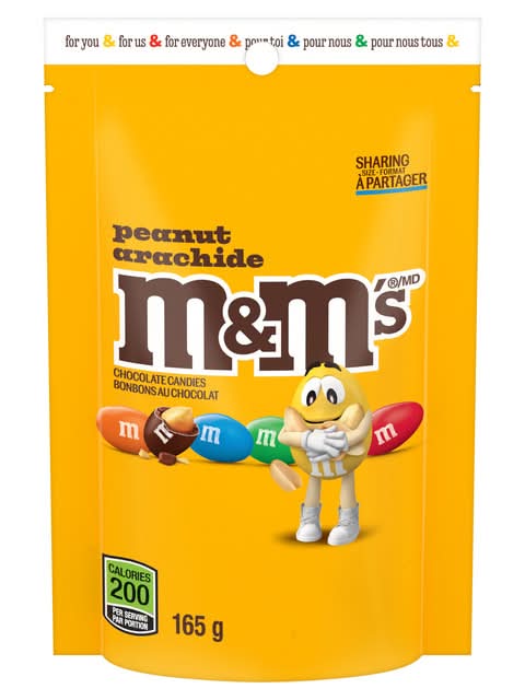 M&M'S PEANUT 165G SUP